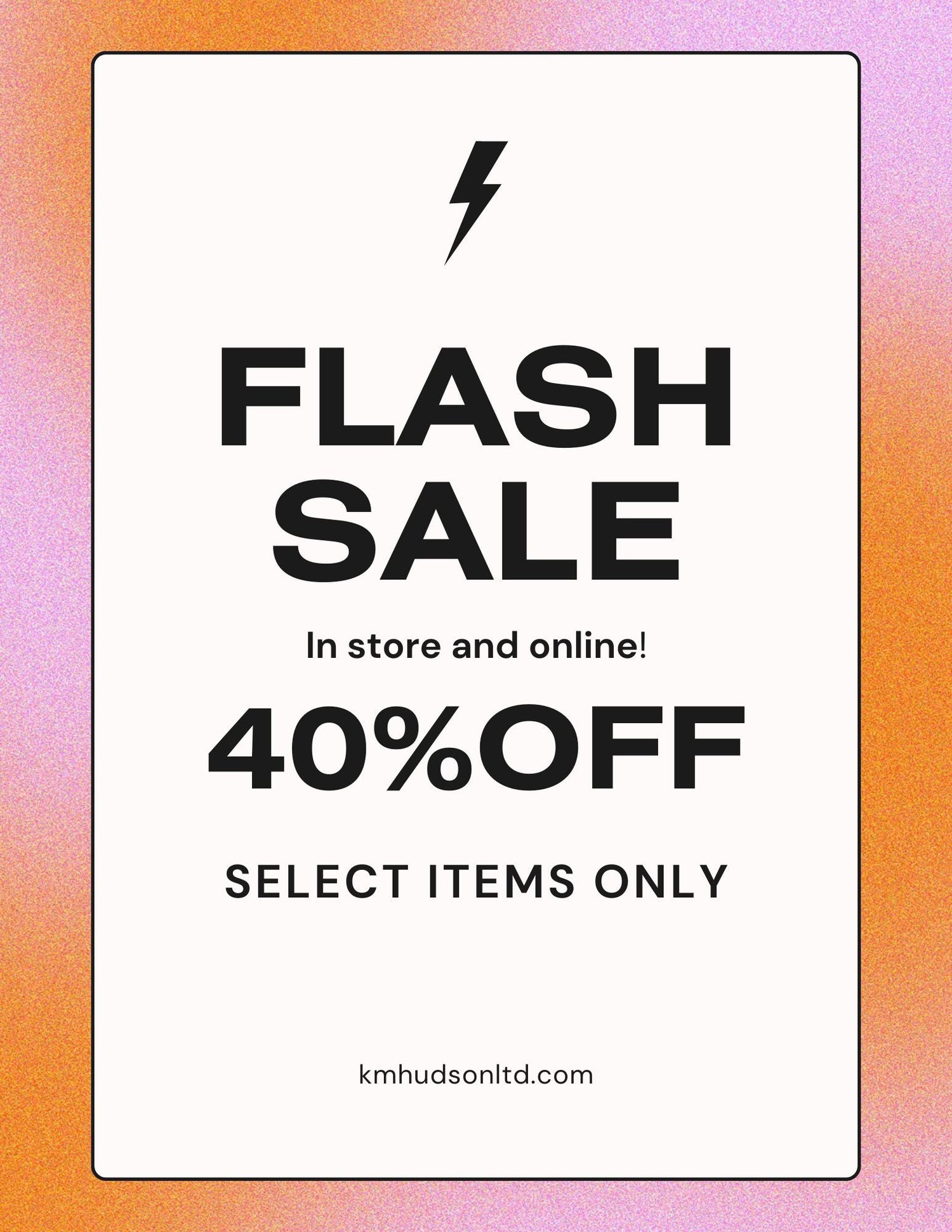 Flash Sale