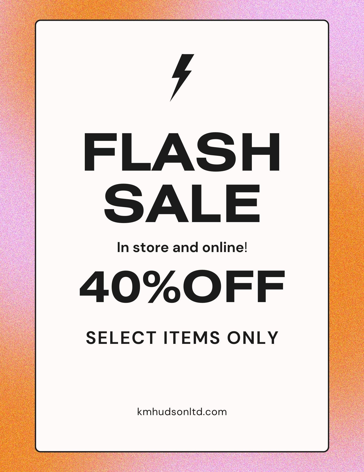 Flash Sale